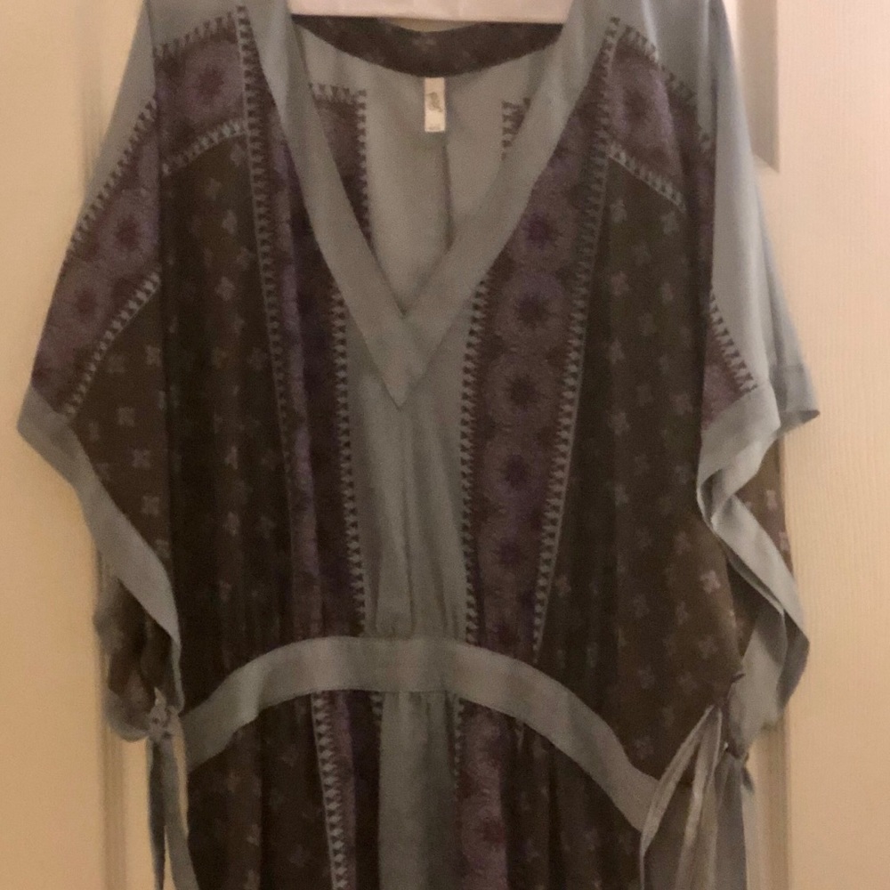 Free People cinch waist tunic